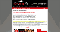 Desktop Screenshot of dayandniteoil.com
